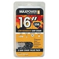 thumbnail image 1 of Maxpower 2 Pack Replacement Chains for 16 Inch Craftsman, Echo, Homelite, Poulan and Other saws S56, 1 of 2