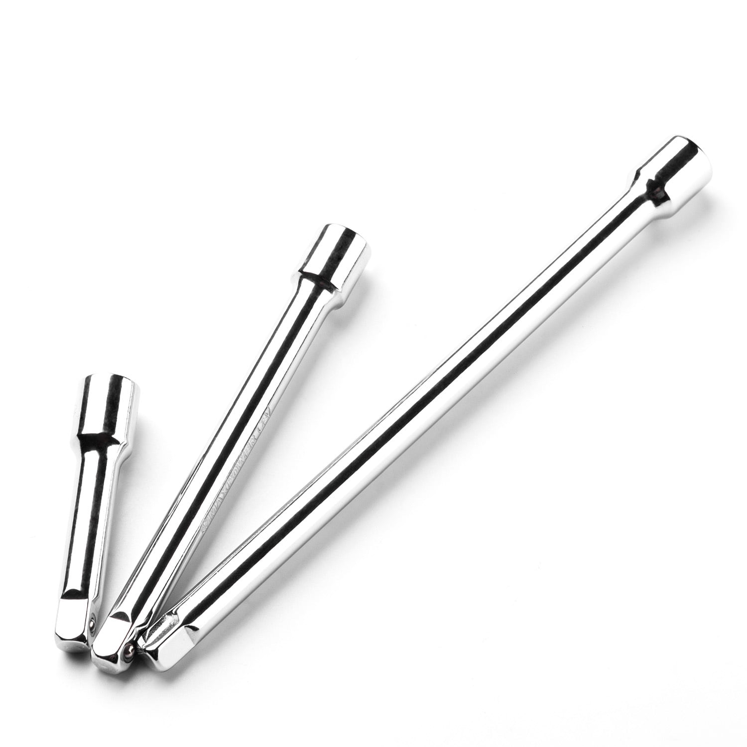 Maxpower 3-Piece 6.3mm ¼-inch Extension Bar Socket Wrench Set - Walmart.com