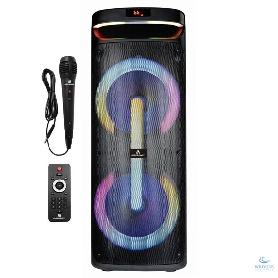 Maxpower Bluetooth Portable Speaker, Black, MPD1010B