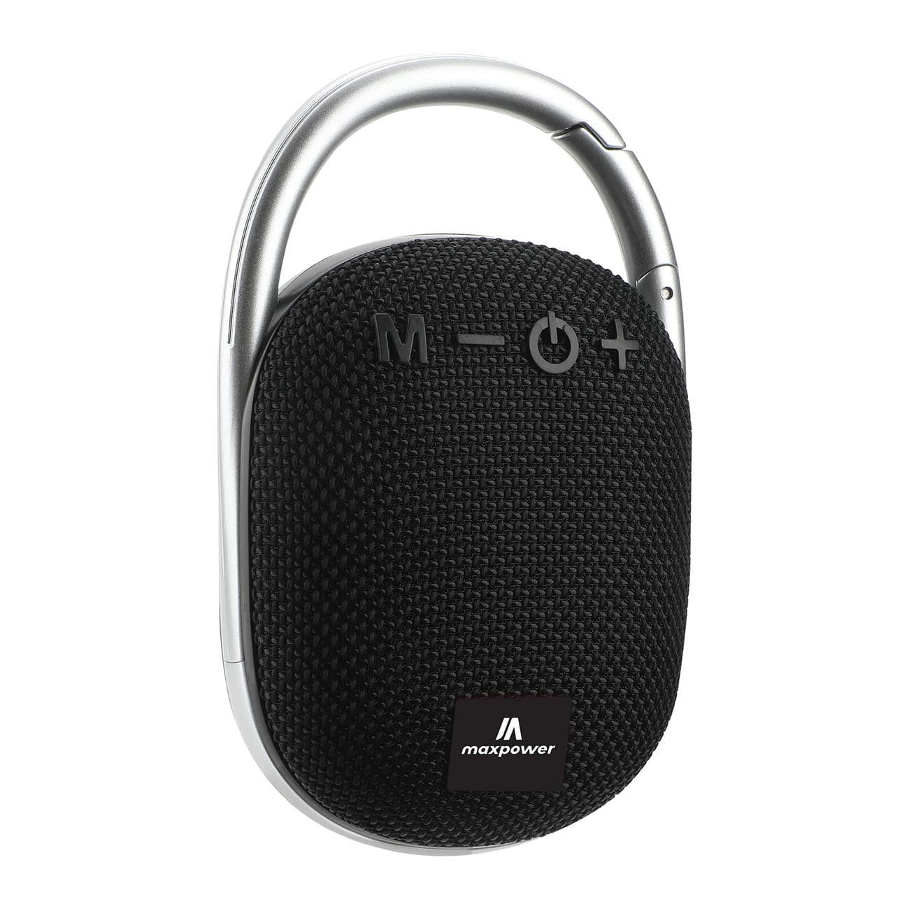 Maxpower MPD321BK Portable Clipon Bluetooth Speaker [black]