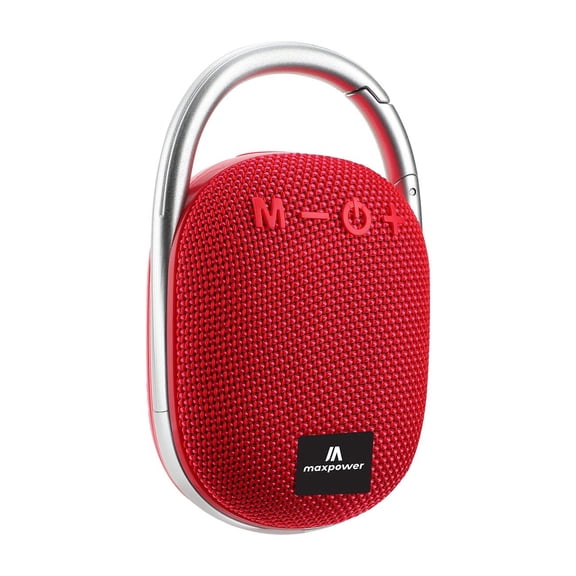 Maxpower MPD321RD Portable Clip-on Bluetooth Speaker [red]
