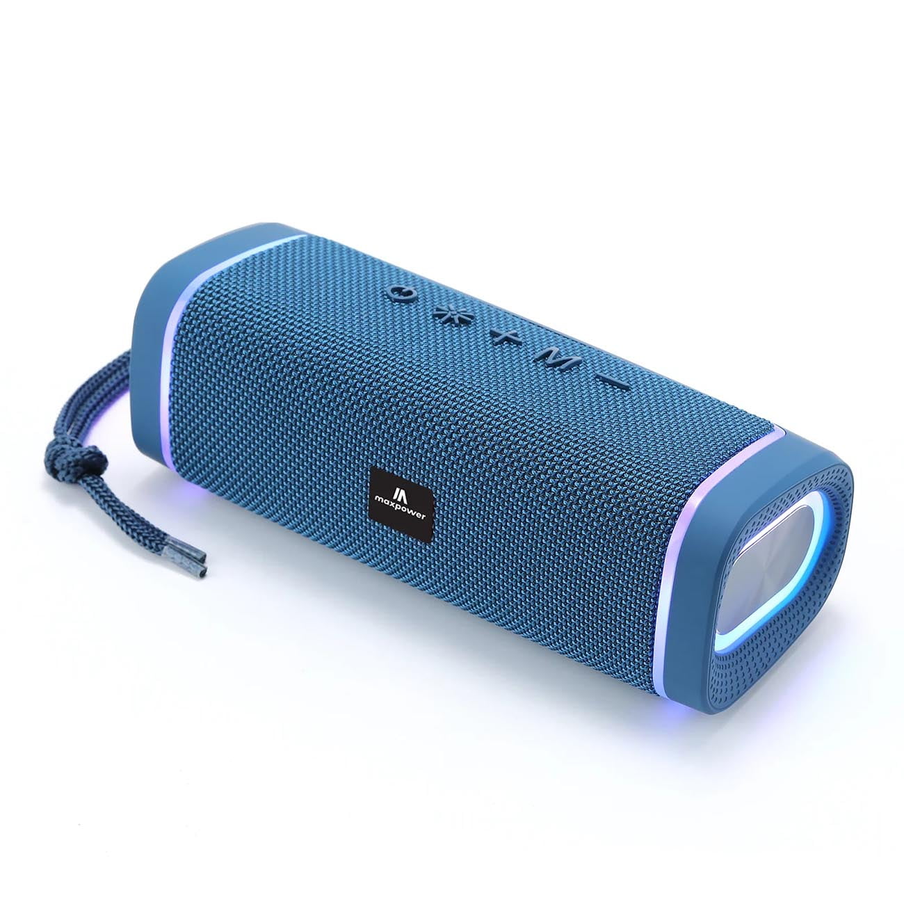 Maxpower MPD375BL Portable Bluetooth Water Resistant Speaker With Led
