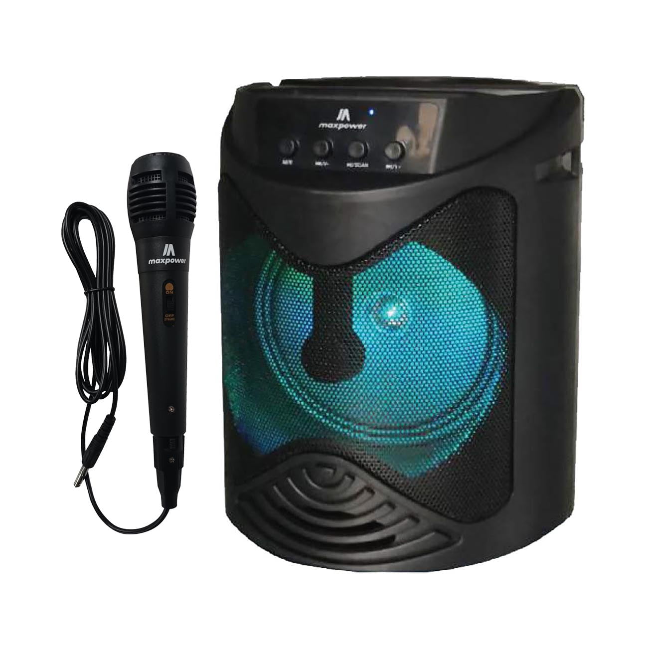 Maxpower MPD621 6.5" Portable Karaoke Bluetooth Speaker
