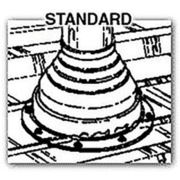 Maxpower Precision 14751 Oatey Flash in. g Roof Retro - 0.5 - 4 in.