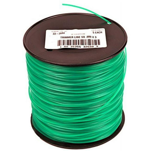 Maxpower Precision 332680 Trimmer Line, Green - 0.080 in. x 3 lbs