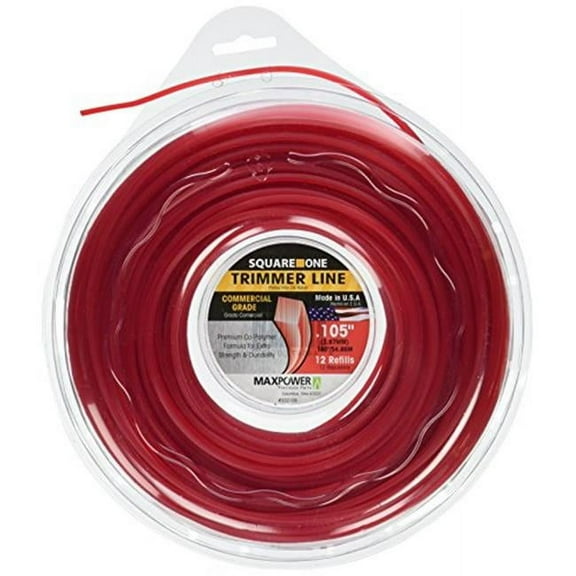 Maxpower Precision 332105 Max Power Precision Trimmer Line, Red - 0.105 x 180 ft.