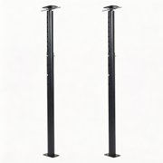 Maxsa 2 Pack Adjustable House Floor Jack 53"-93" Height Range