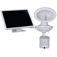thumbnail image 1 of Maxsa Innovations 6" High White Solar LED Security Video Camera and Spotlight, 1 of 3