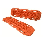 Maxsa Innovations Escaper Buddy Heavy Duty Traction Mats, Orange 2 Pack
