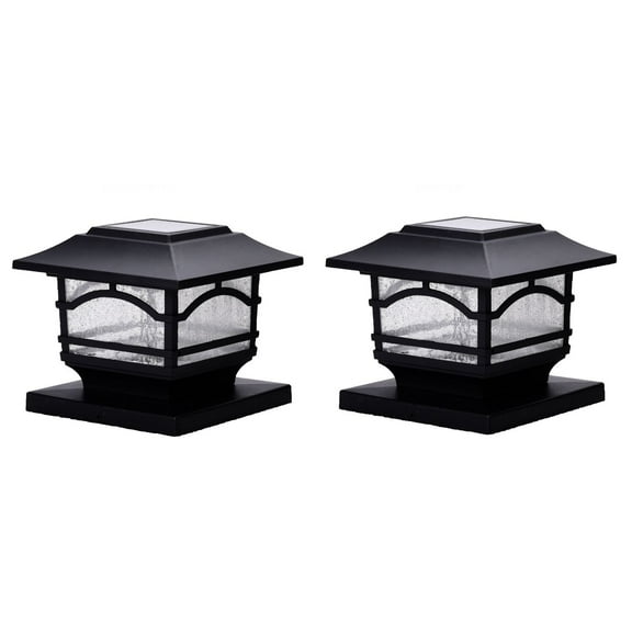 Maxsa Innovations Mission Solar 2 Light LED Fence Post Cap