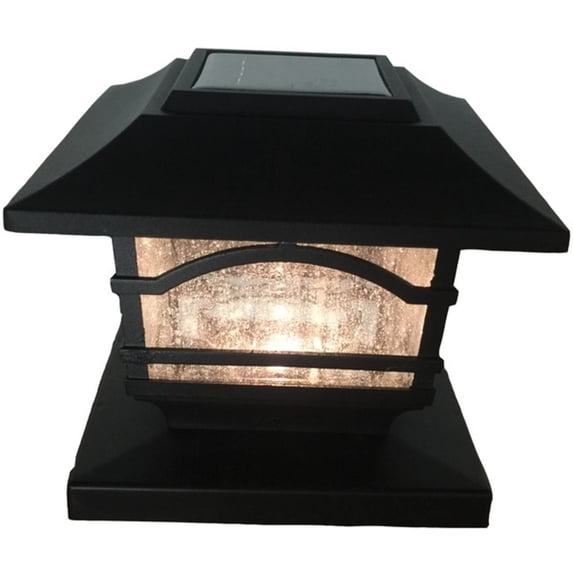 Maxsa Innovations Mission Solar 2 Light LED Fence Post Cap