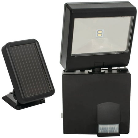 Solar-Powered LED Security Spotlight