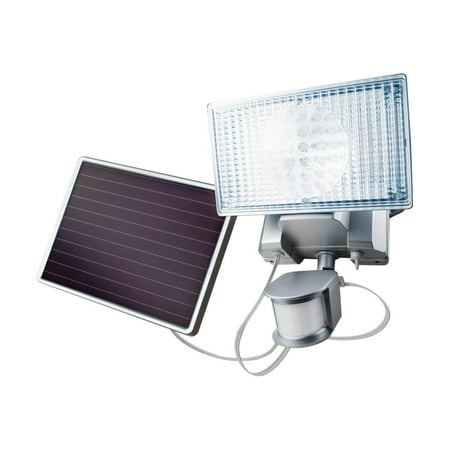 MAXSA Innovations - Solar LED Security Light - Silver