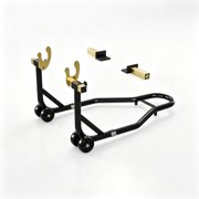 Maxsa Motorcycle Rear Wheel Stand Heavy Duty Steel Swingarm Stand, 1 pack