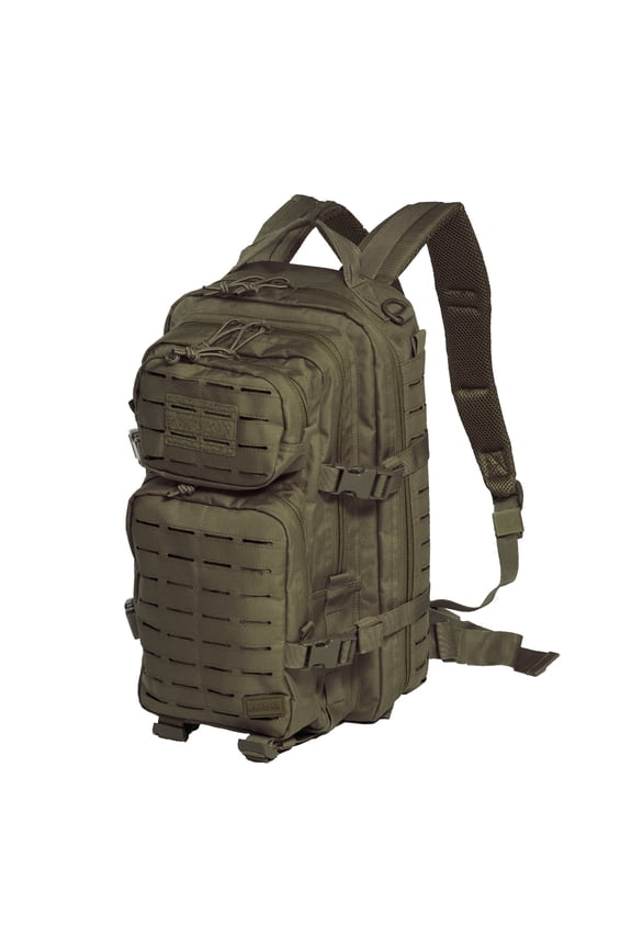Laser-Cut Small Assault Pack - Olive Green