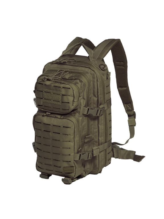 Laser-Cut Small Assault Pack - Olive Green