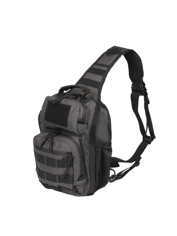 Medium Sling Pack -Dark Gray / Black