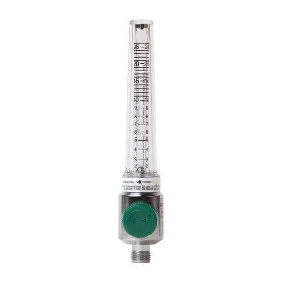 Maxtec Flow Meter,26 lpm,Green,Polycarbonate RP34P03-008