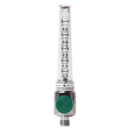 Maxtec Flow Meter,5 lpm,Green,Polycarbonate RP34P03-009