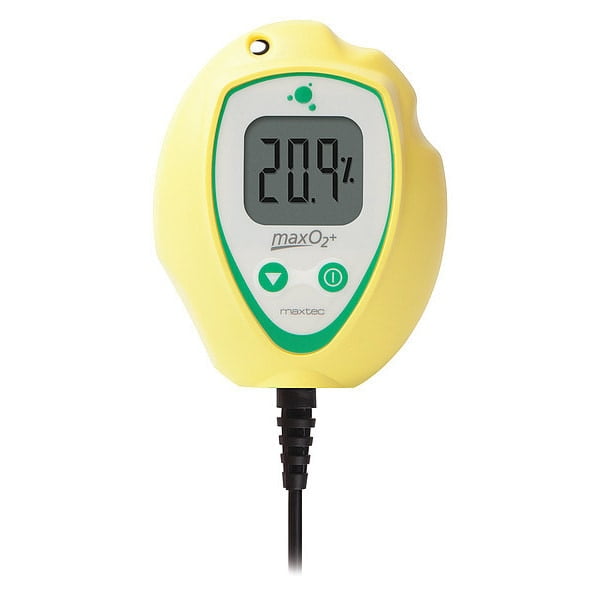Maxtec Oxygen Analyzer,104  deg.F,AA,3" W R217P52