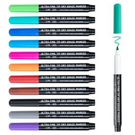 Daiso 5 scented highlighters Scented highlighter. Comes in pack of 5 pens  in gre