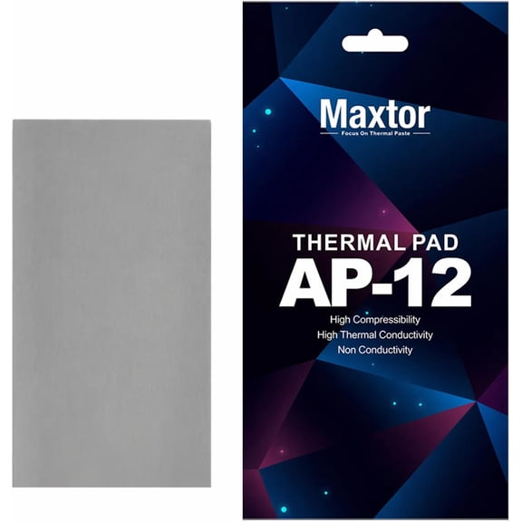 Maxtor AP12-85-45-0.5MM Thermal Pad 14.8 W/mK,85x45x0.5mm Silicone, Highly Efficient Heat Resistant Soft Pad