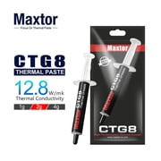 Maxtor CTG8D-2g Thermal Paste 2g 12.8W/mk High-Performance Compound, for CPUs, Consoles, Graphics Cards