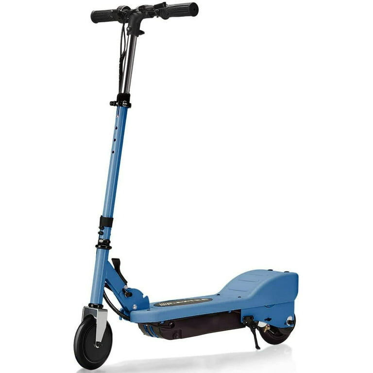 Maxtra E100 Folding Electric Scooter with Adjustable Handlebar for Kids  Ages 6-12,up to 10mph, 155LBS Max Load 