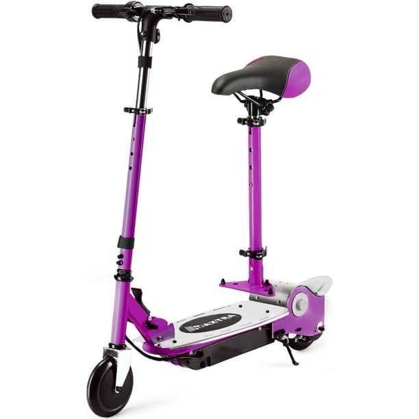 Maxtra E120 Electric Scooter with Removable Seat, Adjustable Height for