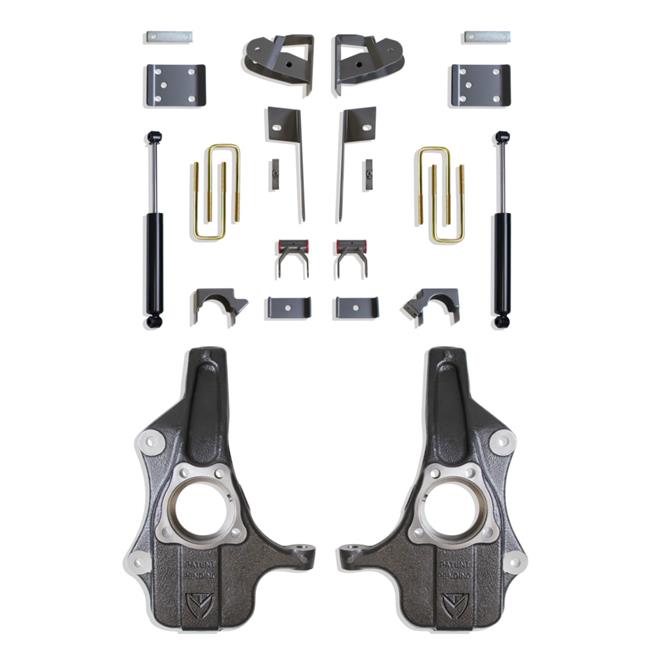 Rubber Cushion Suspension Kit For 2014-2023 Dodge Ram 2500 2WD/4WD - OEM DR2500D Replacement, 8,600 Lb Capacity