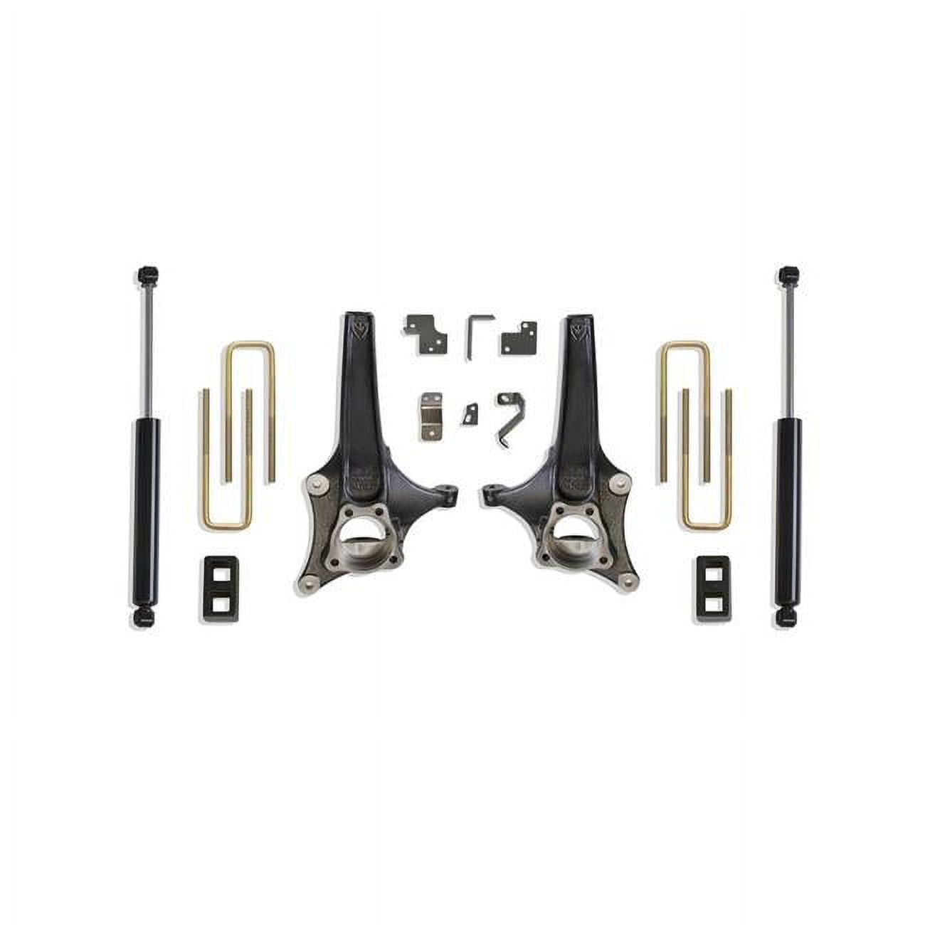 Maxtrac Suspension 3.5 in. Suspension Lift Kit with Maxtrac Shock for