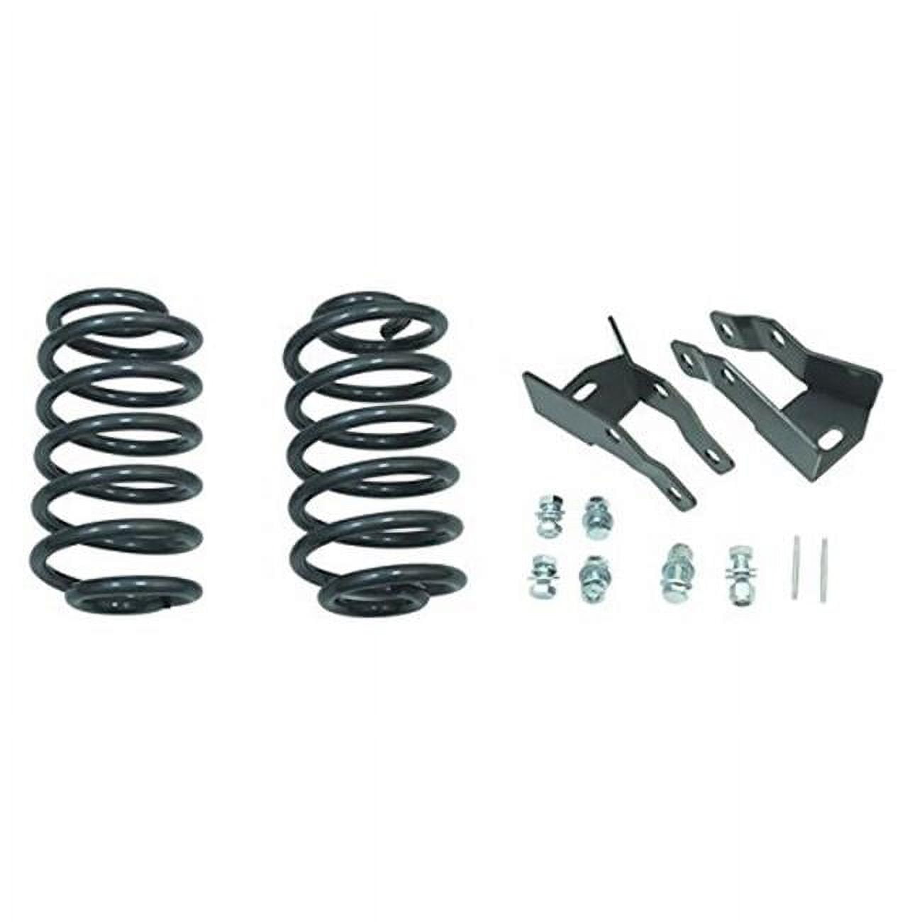 Maxtrac Suspension 4 in. Rear Coils Lowering Kit Fits with Shock