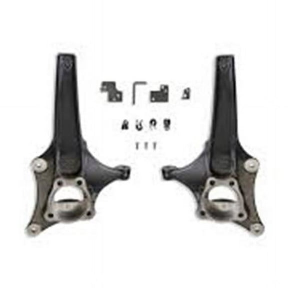 Maxtrac Suspension MXT701935 3.5 in. Factory Replacement Lift Spindle with Brake Line Extension Brackets