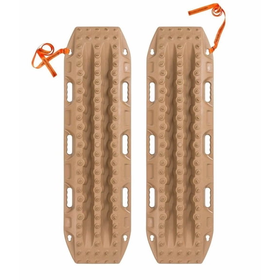 Maxtrax MKII Car Vehicle Automotive Extraction Recovery Board Set, Desert Tan