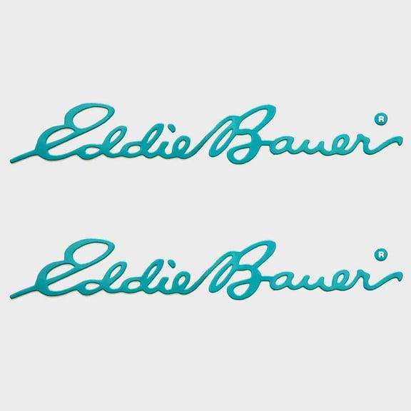Maxum Boat Emblem Decal Sticker | Raised Eddie Bauer (Pair)