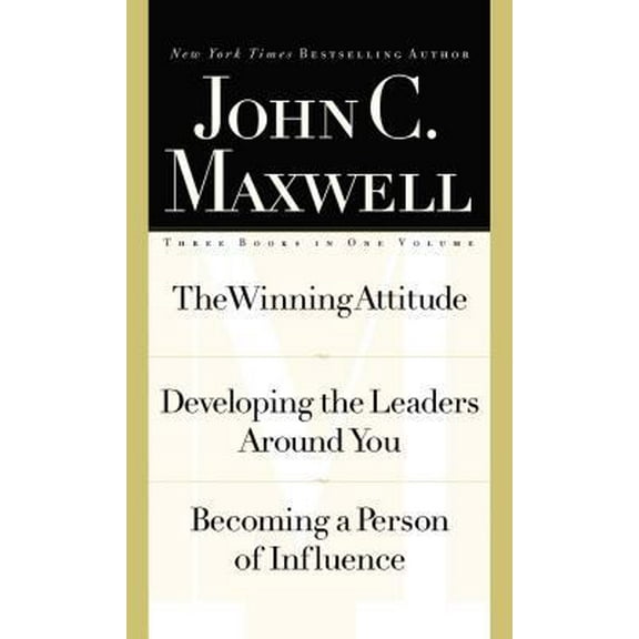Pre-Owned Maxwell 3-in-1 Special Edition (The Winning Attitude / Developing the Leaders Around You / Becoming a Person of Influence) (Hardcover) 0785267816 9780785267812