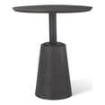 thumbnail image 1 of Mercana Maxwell 32" Round Black-Brown Wood w/ Black Metal Pedestal Bistro Table, 1 of 6