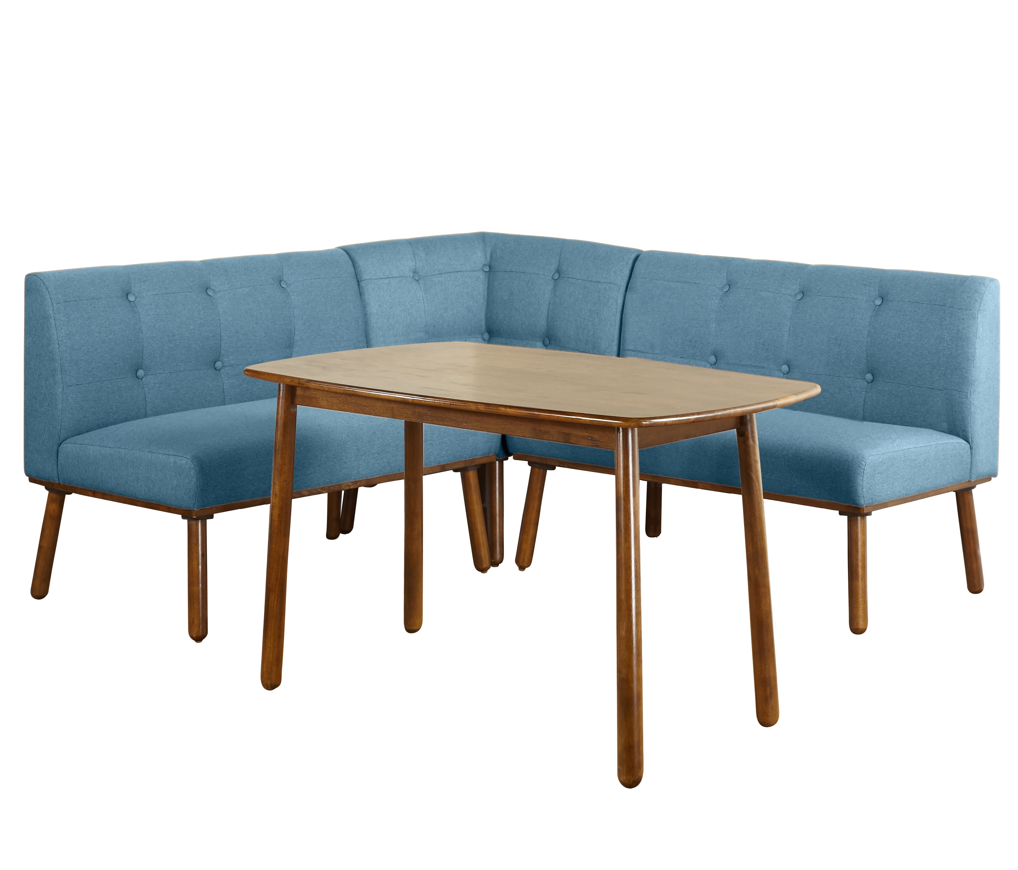 Target Marketing Systems Maxwell 4-Piece Corner Dining Set Gray or