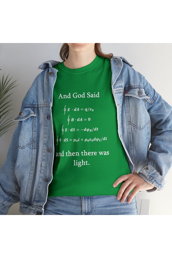 Maxwell Equations Physics Funny Physicist Science T-Shirt
