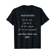 Maxwell Equations Physics Nerd Funny Physicist Gift Science T-Shirt