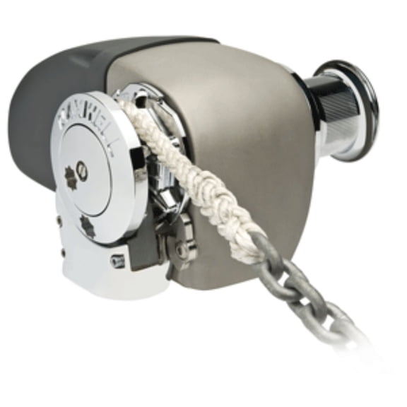 18" Silver HRC 10-8 Rope Chain Windlass 12v 5/16 Chain