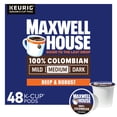 thumbnail image 1 of Maxwell House 100% Colombian Medium Roast K-Cup® Coffee Pods, 48 Count Box, 1 of 15