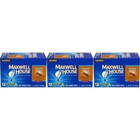 Maxwell House Blend Coffee, 36 K-Cups (Ships In Retail Packaging, As Shown)