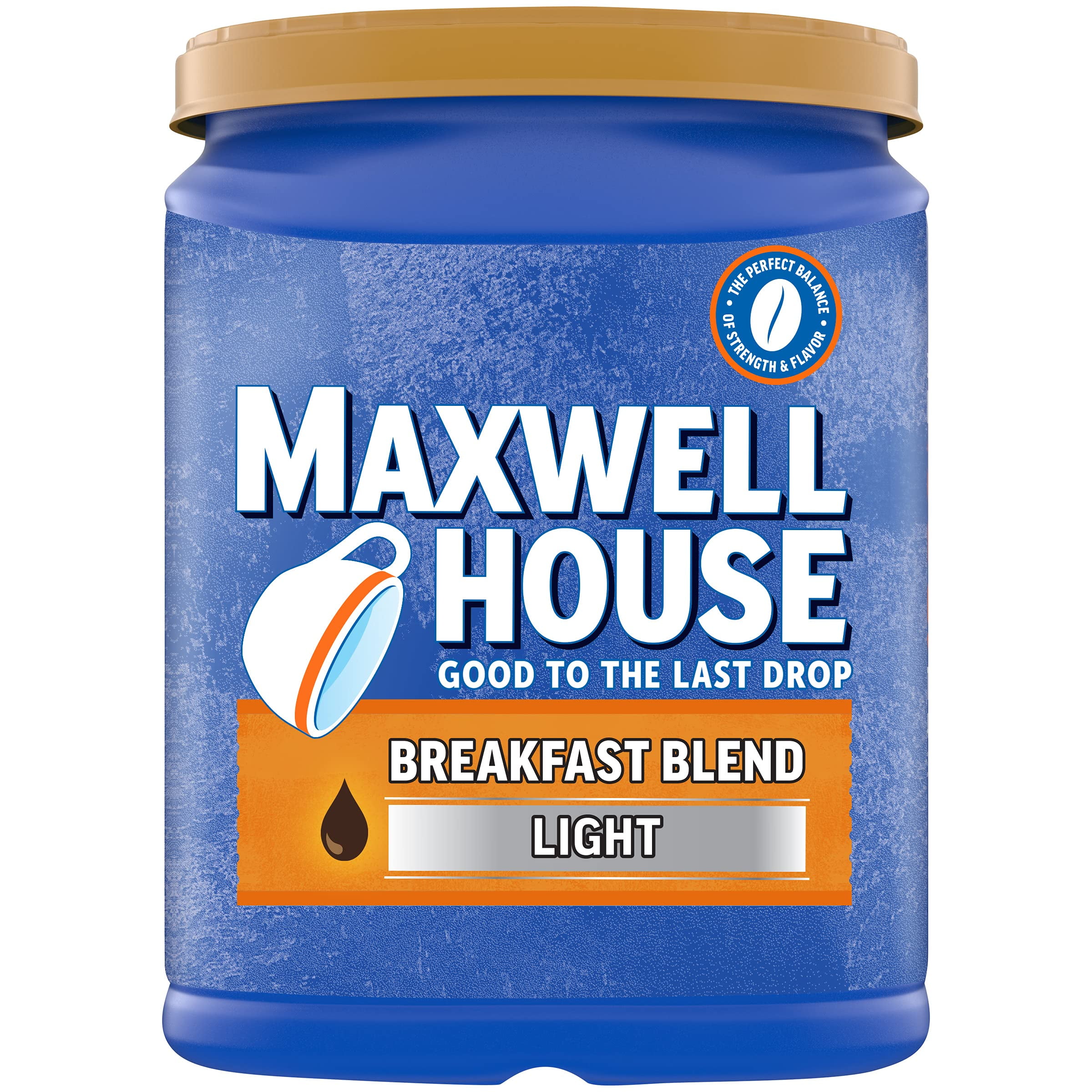 Maxwell House Breakfast Blend Ground Coffee (38.8 Oz Canister)
