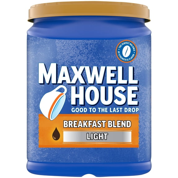 Maxwell House Breakfast Blend Ground Coffee (38.8 Oz Canister)