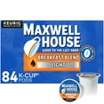 thumbnail image 1 of Maxwell House Breakfast Blend Light Roast K-Cup® Coffee Pods, 84 ct. Box, 1 of 15
