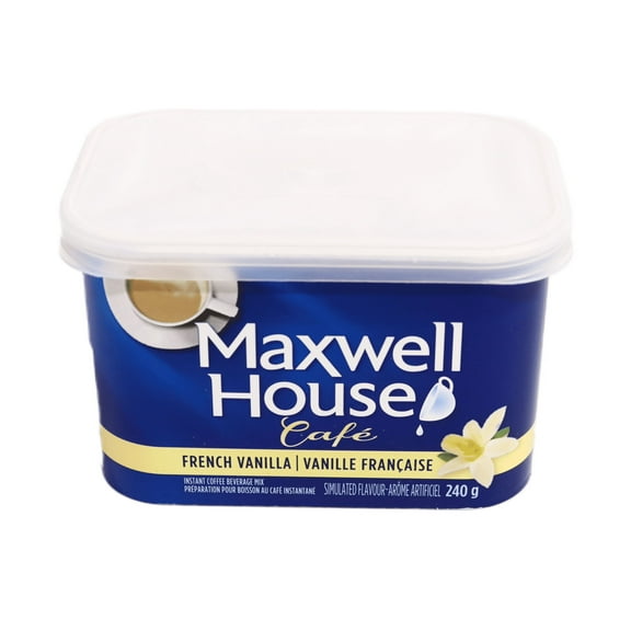 Maxwell House Cafe, French Vanilla, Instant Coffee, 240g/8.5 oz