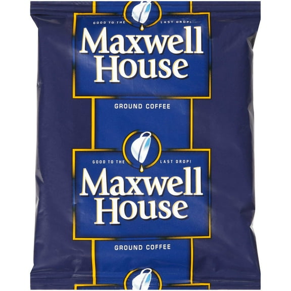 Maxwell House Coffee, Regular Ground, 1.5 Oz Pack, 42/carton