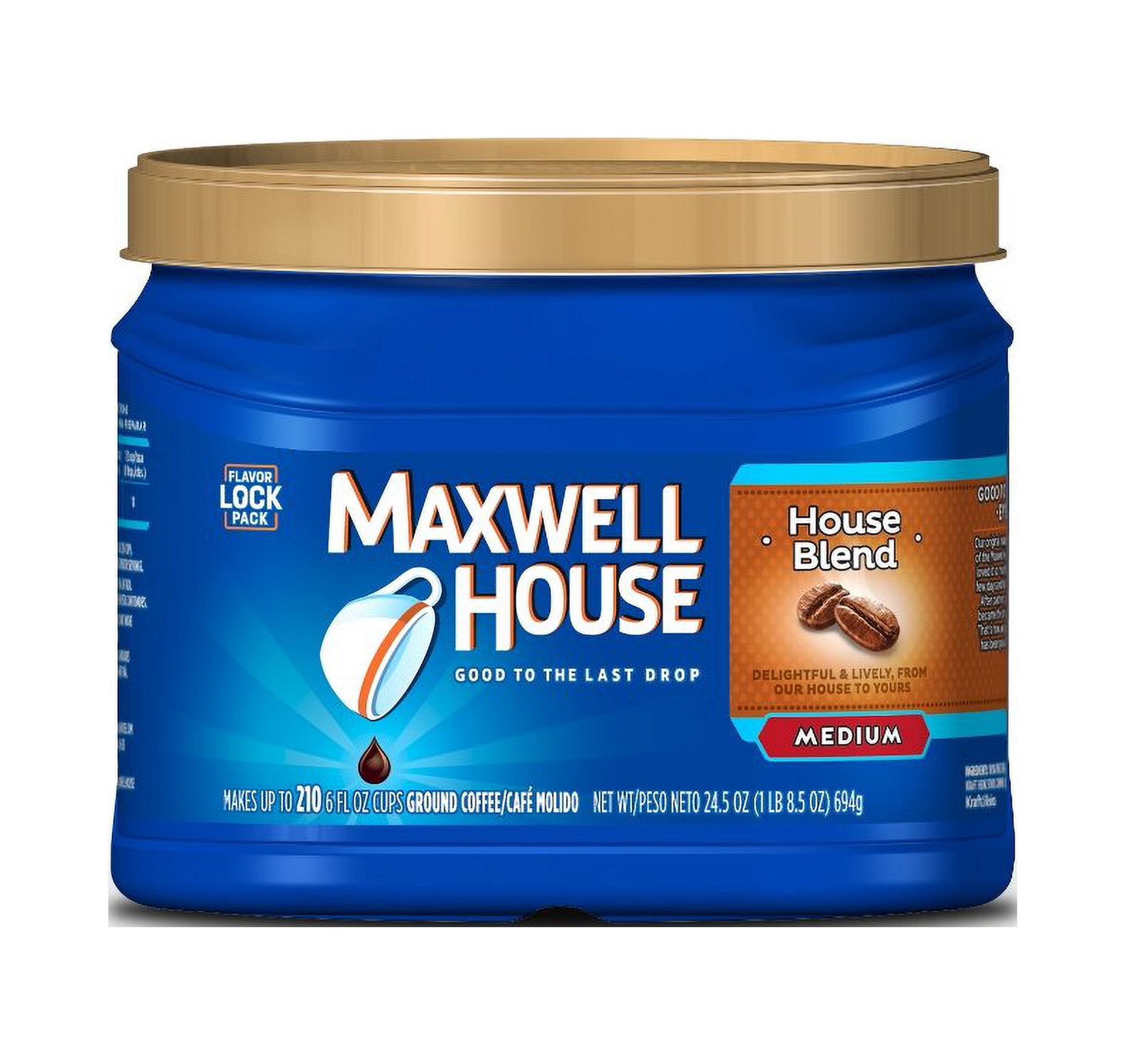 Maxwell House Ground Coffee House Blend (24.5Oz Bag)