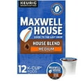 thumbnail image 1 of Maxwell House Medium Roast House Blend Keurig K-Cup Coffee Pods (12 ct Box), 1 of 3